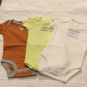 Carters NWOT onesies